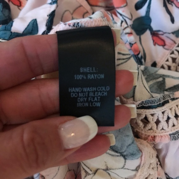 OTS Floral Dress - Picture 3 of 3